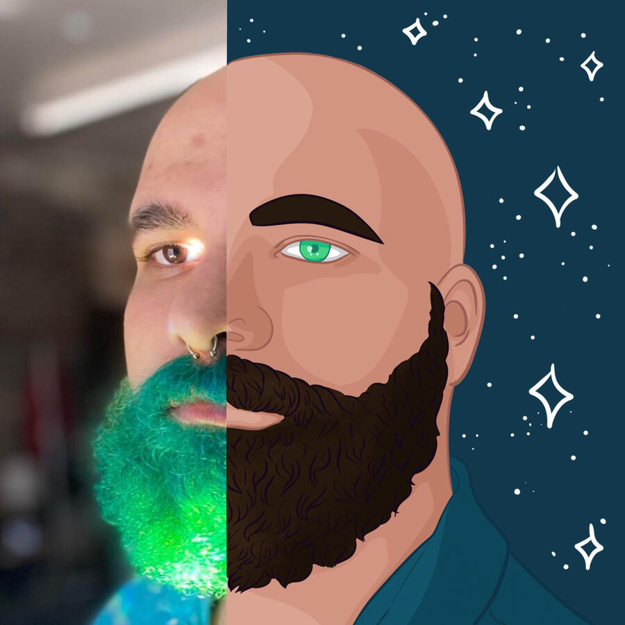 Marcus Rothenberg as Travis (they/them)