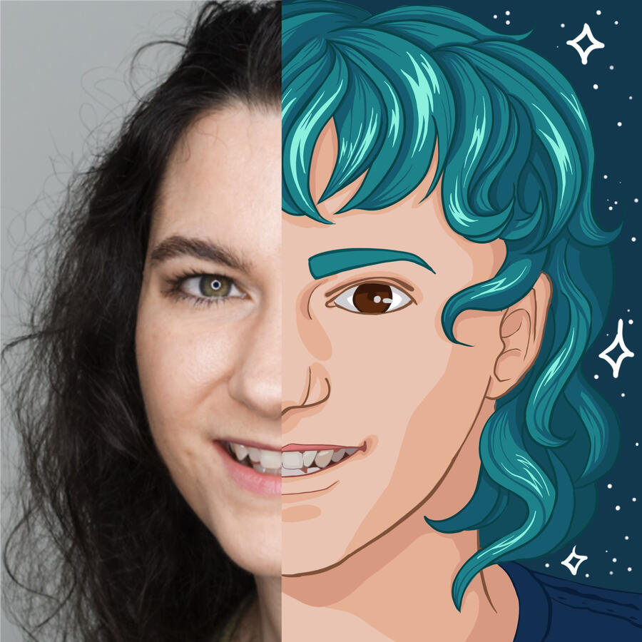 Nina Nikolic as Horatio (she/her)